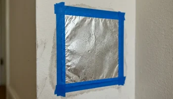 Masz wilgoć na ścianie? Przyklej folię aluminiową. Architekci zdradzają prosty trik na diagnozę w 48h