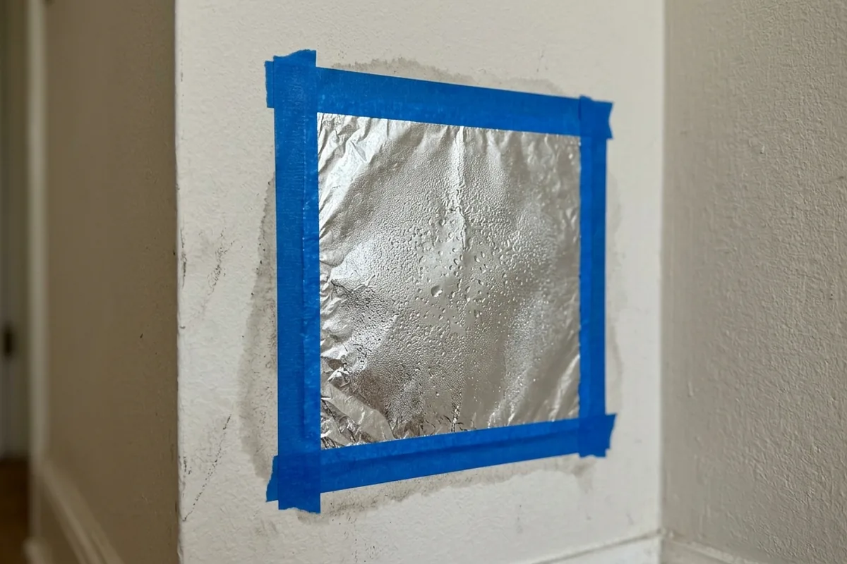 Masz wilgoć na ścianie? Przyklej folię aluminiową. Architekci zdradzają prosty trik na diagnozę w 48h