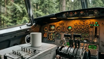 Mieszka w porzuconym Boeingu 727 w środku lasu. Zdradza, ile kosztuje życie w samolocie