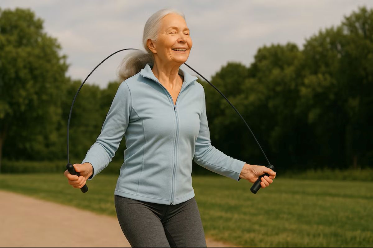 Seniorze, zacznij skakać! Rewolucyjne odkrycie naukowców: Prosty trening chroni przed złamaniami biodra